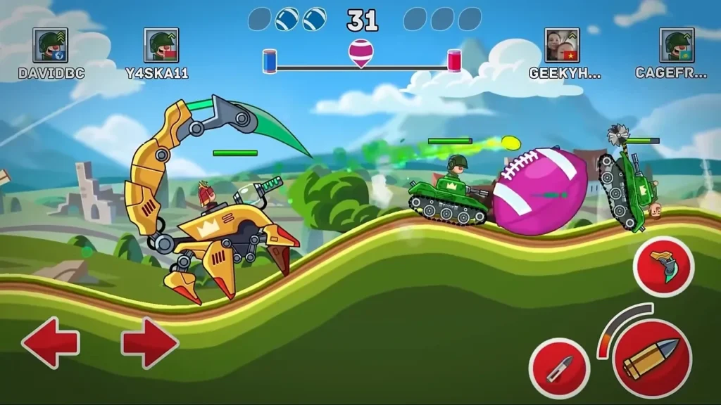 Hills of Steel Mod APK